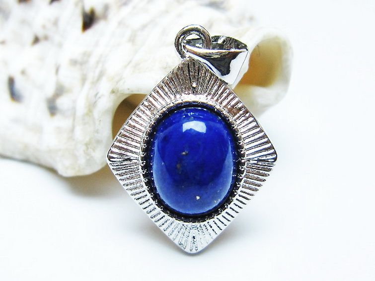 ラピスラズリペンダント[T25-40994] 1枚目