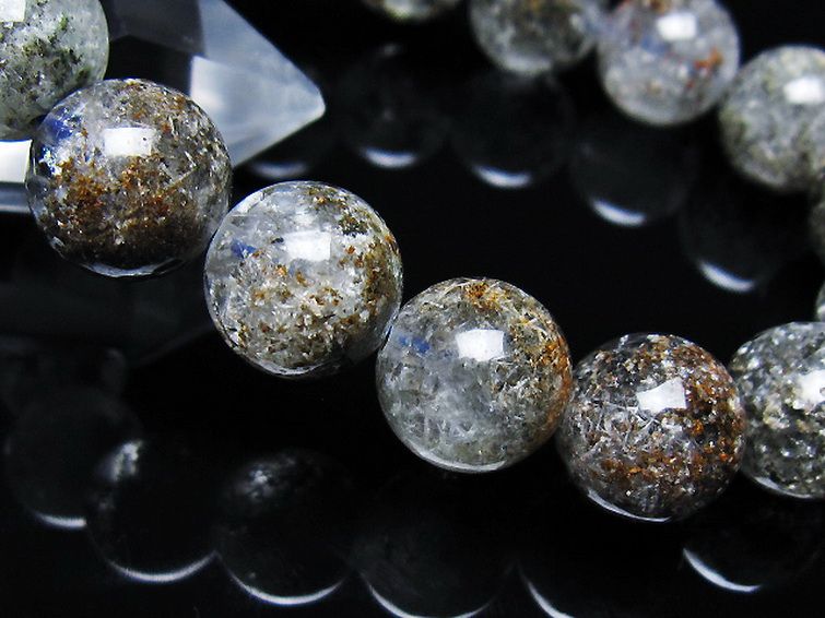 ガーデン トルマリンルチル入り ブレスレット 13mm [t253-3195] 3枚目