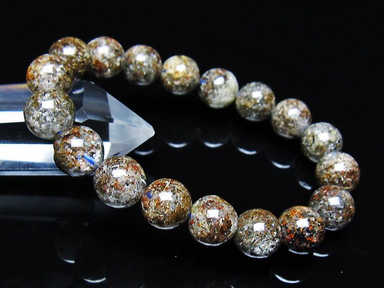 ガーデン トルマリンルチル入り ブレスレット 11mm [t253-3216] 1枚目