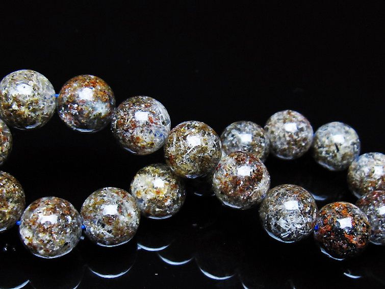 ガーデン トルマリンルチル入り ブレスレット 11mm [t253-3216] 2枚目