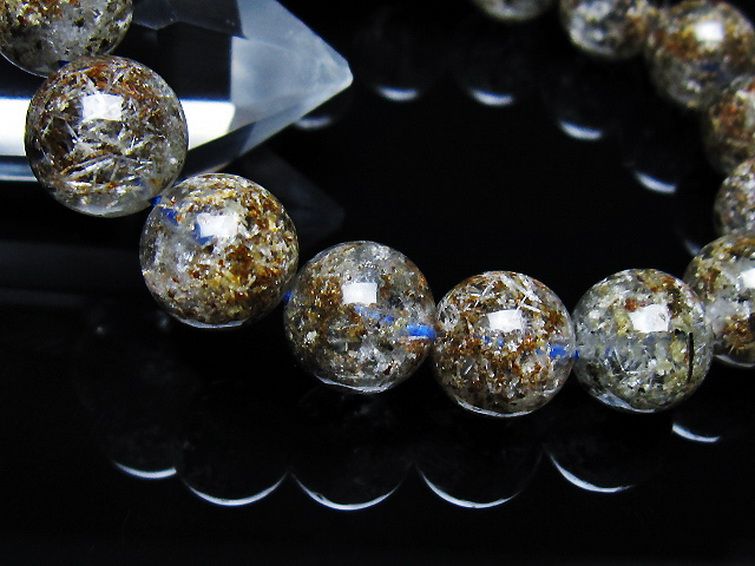 ガーデン トルマリンルチル入り ブレスレット 12mm [t253-3220] 3枚目