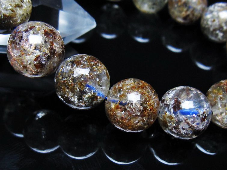 ガーデン トルマリンルチル入り ブレスレット 13mm [t253-3245] 3枚目