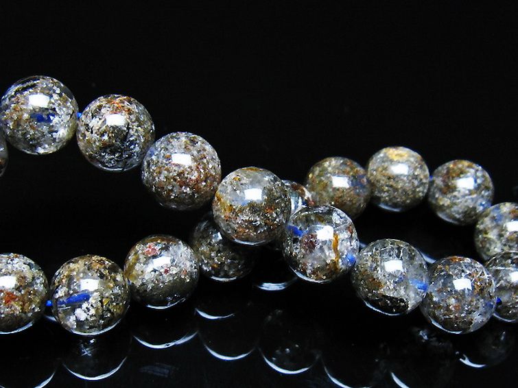 ガーデン トルマリンルチル入り ブレスレット 10mm [t253-3253] 2枚目