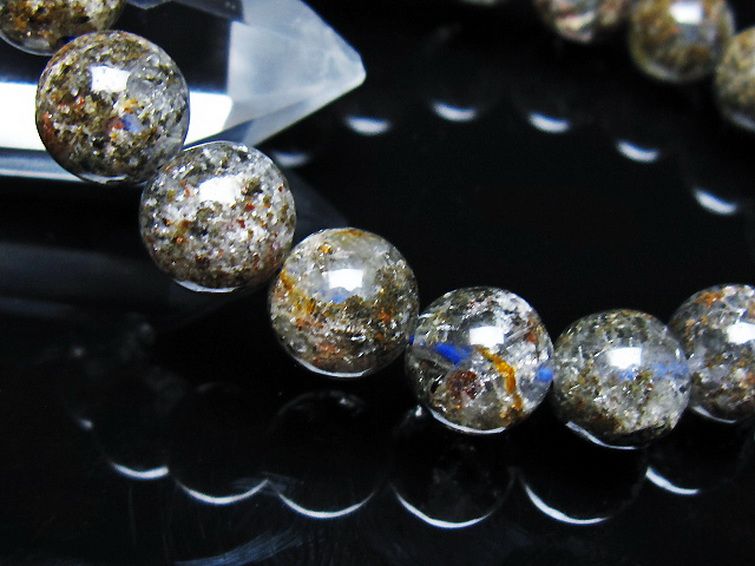 ガーデン トルマリンルチル入り ブレスレット 10mm [t253-3253] 3枚目