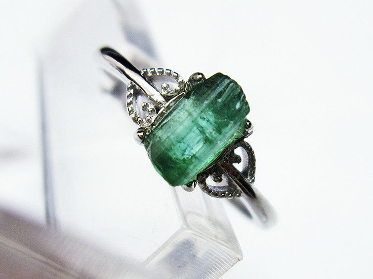 トルマリンルチル指輪(15号) [t254-2669] 2枚目