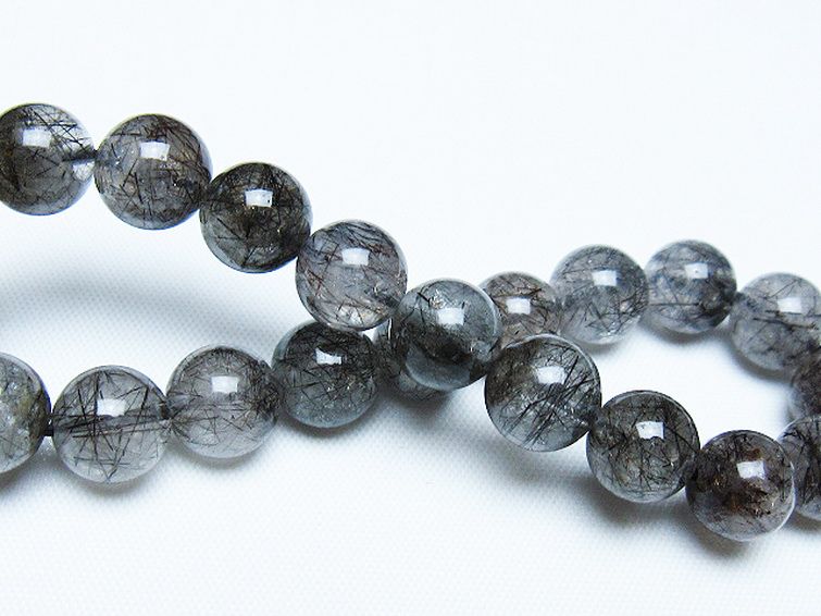 タイチンルチルクォーツ　ブレスレット　9mm 17cm タイチンルチルクオーツブレスレット 9mm玉 17cmの通販 by DD shop｜ラクマ