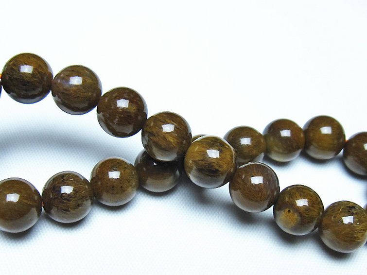 ルチルインアゲート ブレスレット 9mm [t258-2172] 2枚目