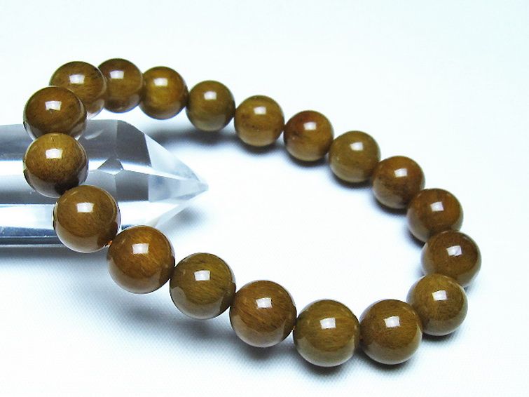 ルチルインアゲート ブレスレット 11mm [t258-2180] 1枚目