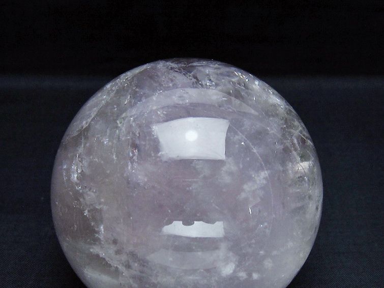 アメジスト丸玉 77mm [T259-13153] 2枚目