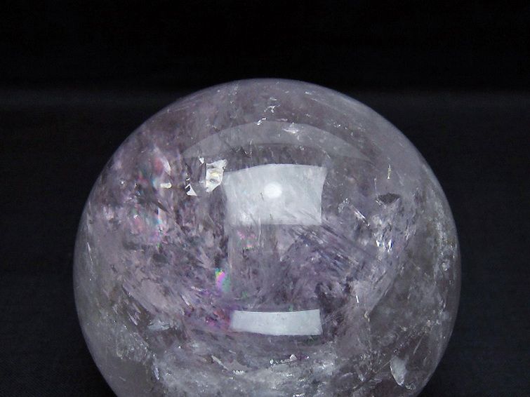 アメジスト丸玉 78mm [T259-13158] 2枚目