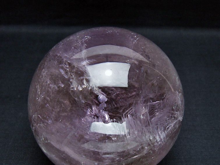パワーストーン 天然石 アメジスト丸玉 76mm [T259-13179]