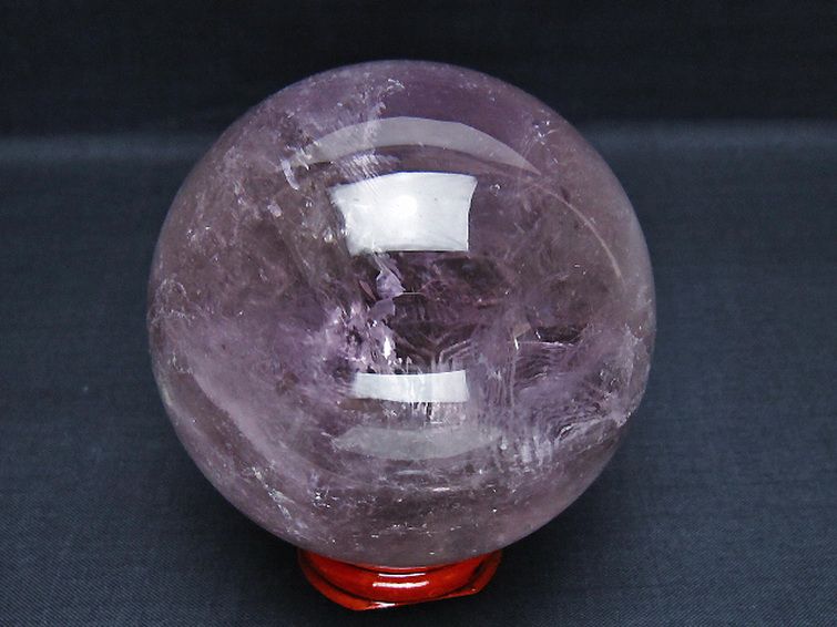 パワーストーン 天然石 アメジスト丸玉 76mm [T259-13179]