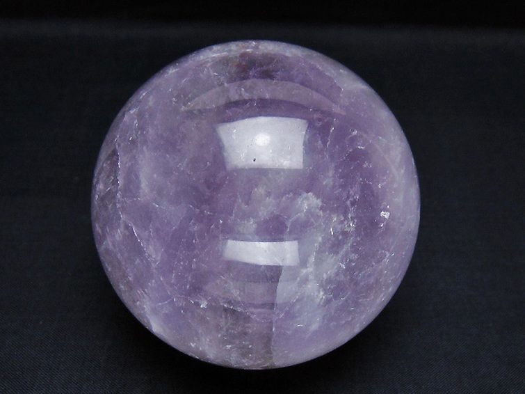 アメジスト丸玉 75mm [T259-13189] 1枚目