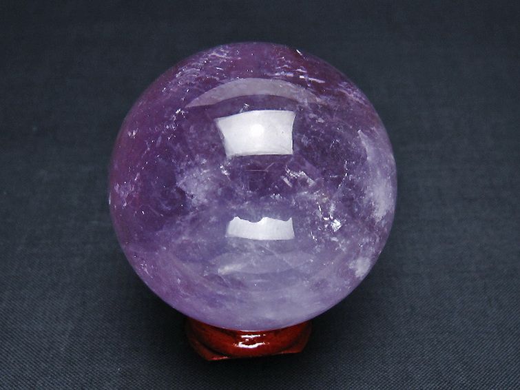 パワーストーン 天然石 アメジスト丸玉 49mm [T259-13201]