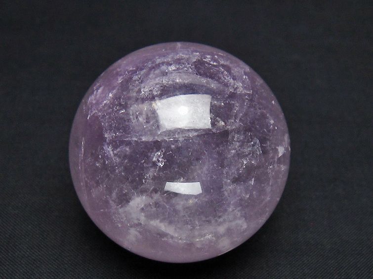 アメジスト丸玉 46mm [T259-13449] 1枚目