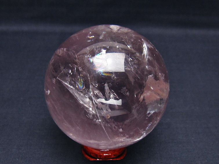 アメジスト丸玉 59mm [T259-13468] 3枚目