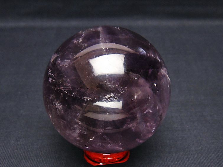 パワーストーン 天然石 アメジスト丸玉 59mm [T259-13469]
