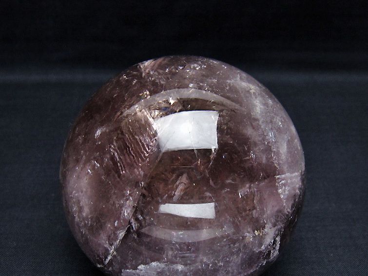 アメジスト丸玉 76mm [T259-13482] 2枚目