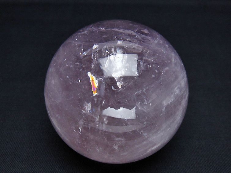 アメジスト丸玉 65mm [T259-13505] 1枚目