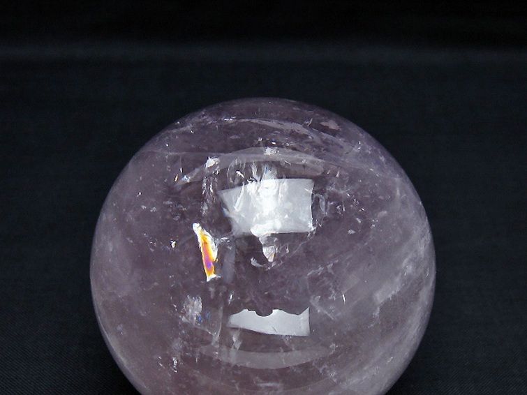 アメジスト丸玉 65mm [T259-13505] 2枚目