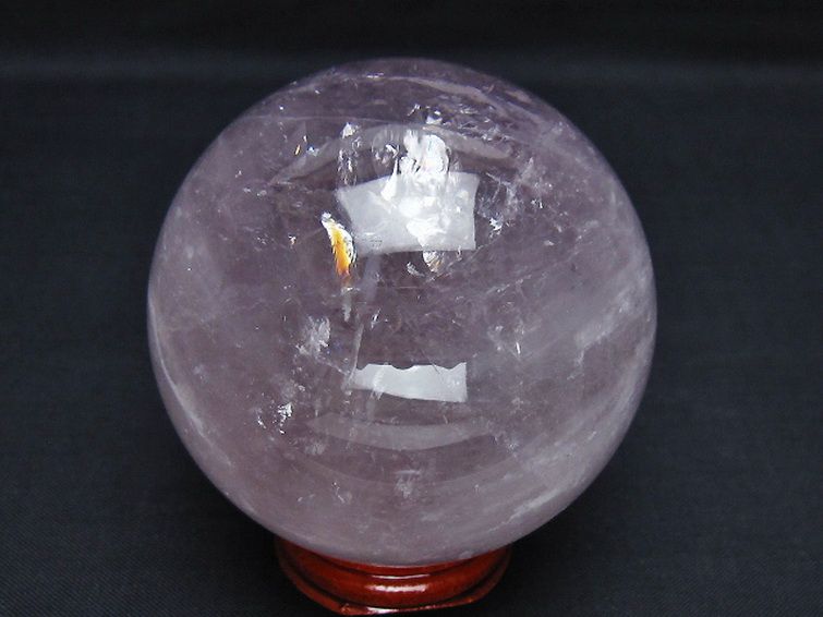 アメジスト丸玉 65mm [T259-13505] 3枚目