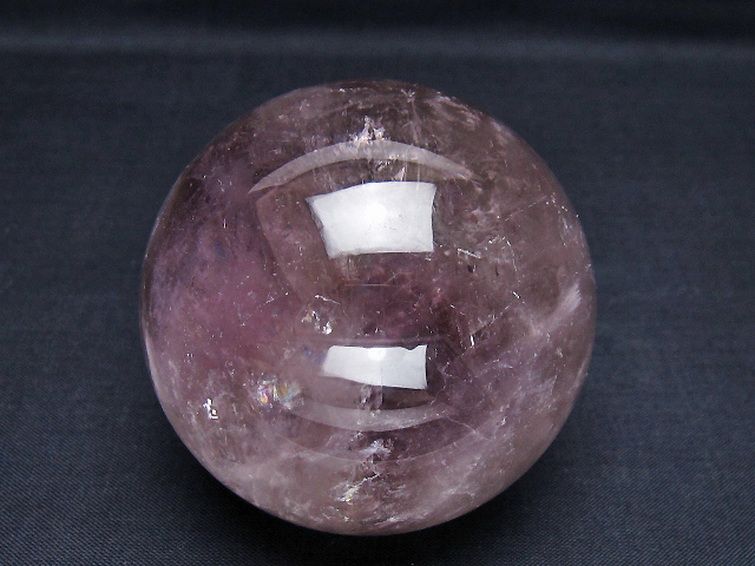 アメジスト丸玉 66mm [T259-13507] 1枚目