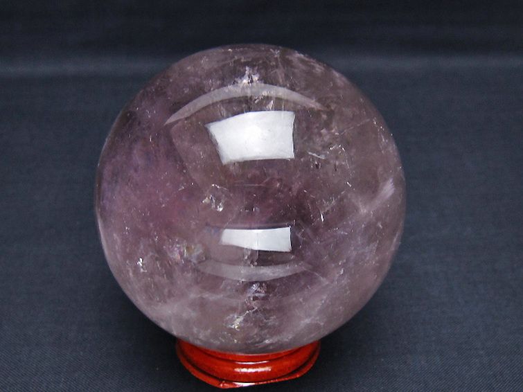 アメジスト丸玉 66mm [T259-13507] 3枚目