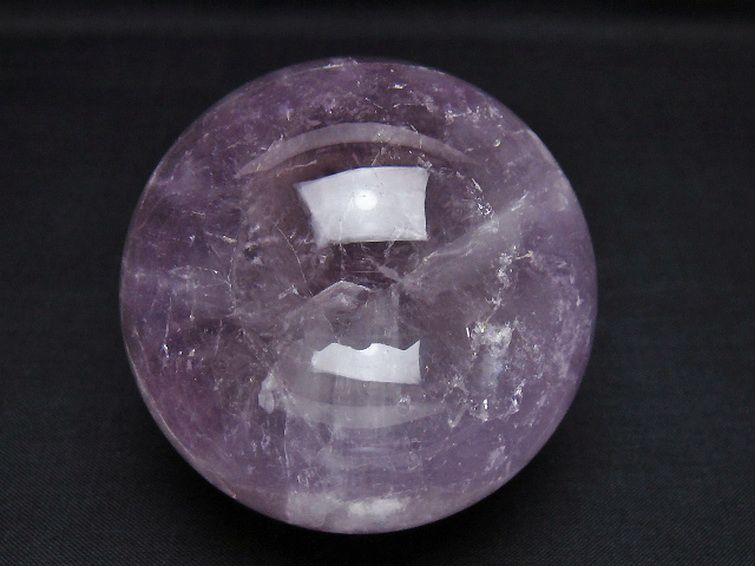 アメジスト　丸玉 アメジスト 72mm 丸玉 ( 紫水晶 )/ Amethyst