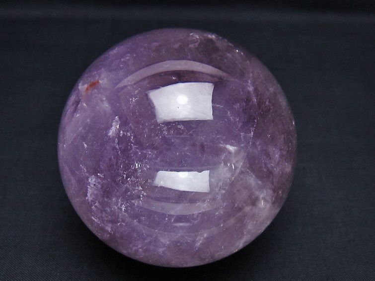 ★天然宝石アメジスト丸玉★100A級【金運UP】★超巨大1567ｇ★106ｍｍ ☆天然宝石虹入りアメジスト丸玉☆100A級金運UP☆天然