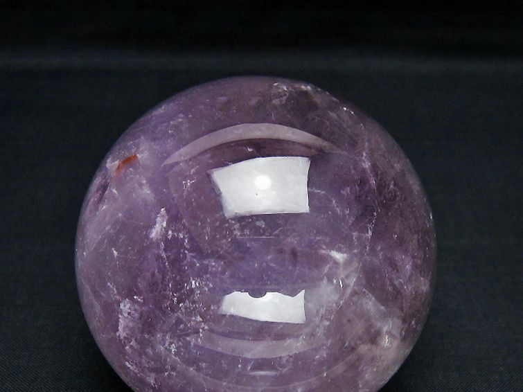 AAA級天然アメジスト丸玉YTB85G1/184G04A AAA級天然アメジスト丸玉YTB85G1/184G04A レインボーアメジスト