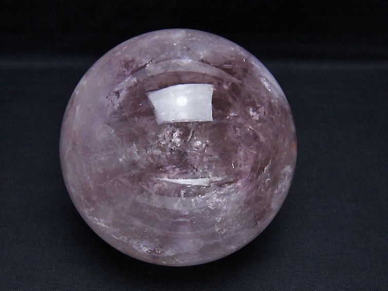 1.1Kgアメジスト丸玉 93mm [T259-13567] 1枚目