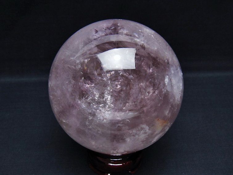 1.1Kgアメジスト丸玉 93mm [T259-13567] 3枚目