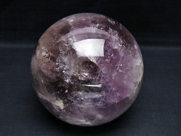 1.4Kgアメジスト丸玉 100mm [T259-13571] 1枚目