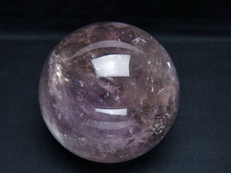 アメジスト丸玉 85mm [T259-13574] 1枚目