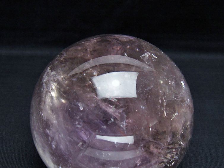 アメジスト丸玉 85mm [T259-13574] 2枚目