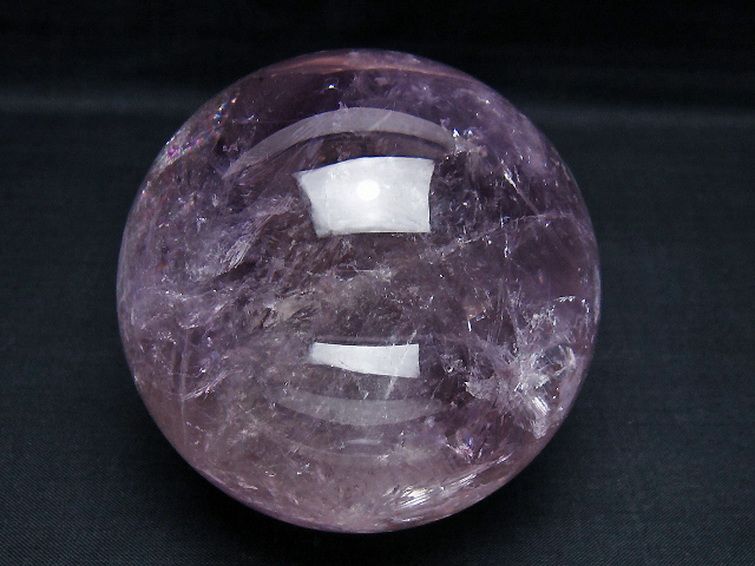 アメジスト丸玉 82mm [T259-13578] 1枚目