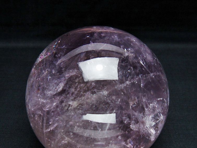 アメジスト丸玉 82mm [T259-13578] 2枚目