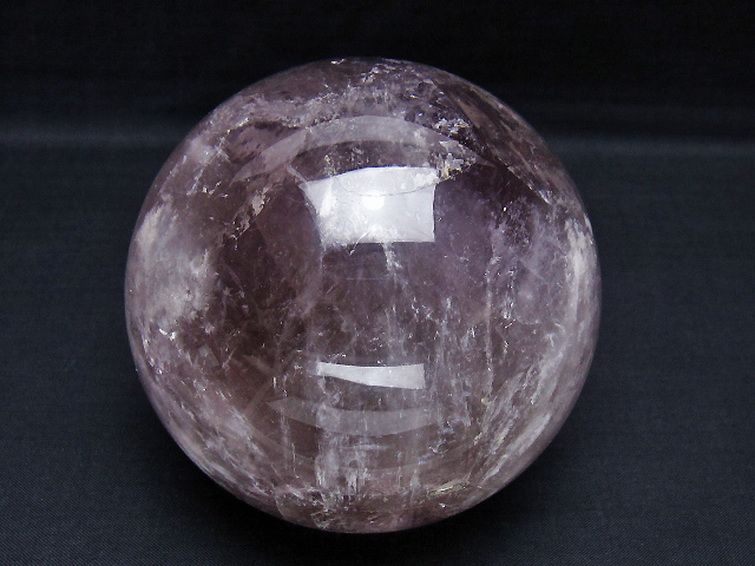 1.3Kgアメジスト丸玉 97mm [T259-13595] 1枚目