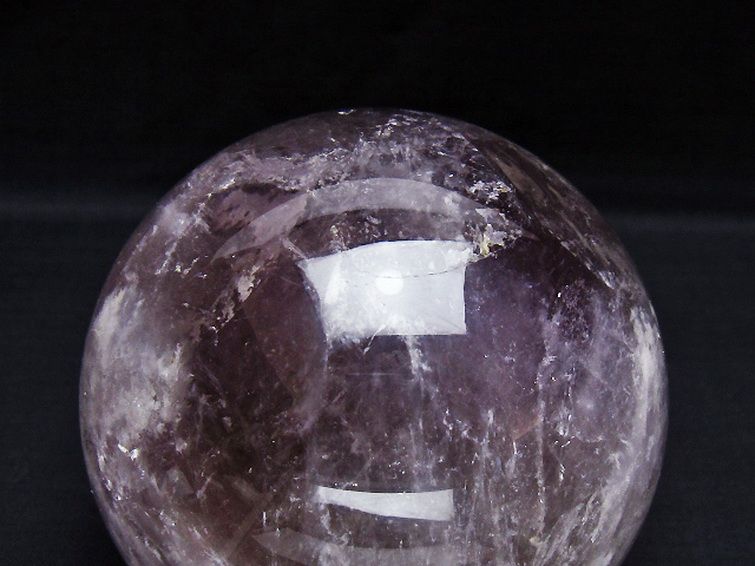 1.3Kgアメジスト丸玉 97mm [T259-13595] 2枚目