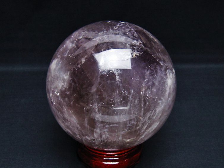 1.3Kgアメジスト丸玉 97mm [T259-13595] 3枚目