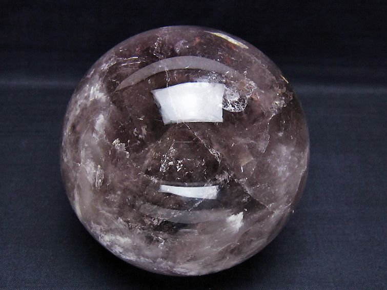 1.3Kgアメジスト丸玉 98mm [T259-13596] 1枚目