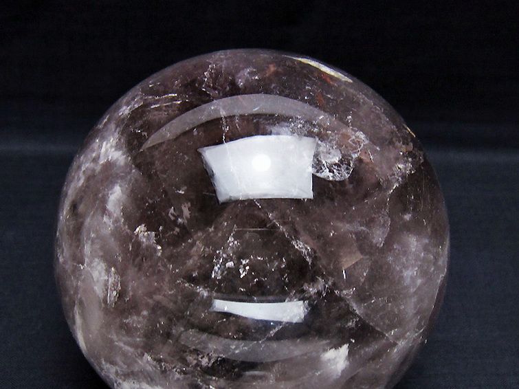 1.3Kgアメジスト丸玉 98mm [T259-13596] 2枚目