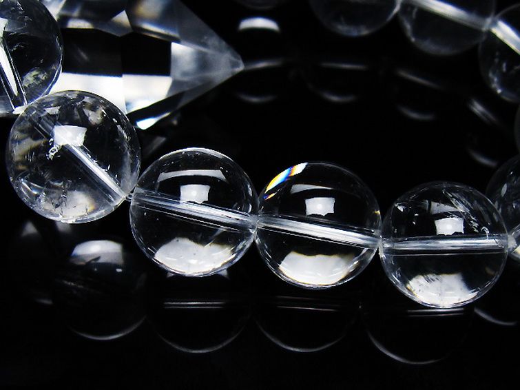 ヒマラヤ水晶ブレスレット 16mm [T263-4190] 3枚目