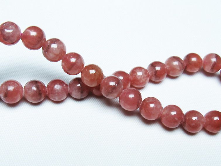 インカローズ(ロードクロサイト)ブレスレット 7mm [T27-2746] 2枚目