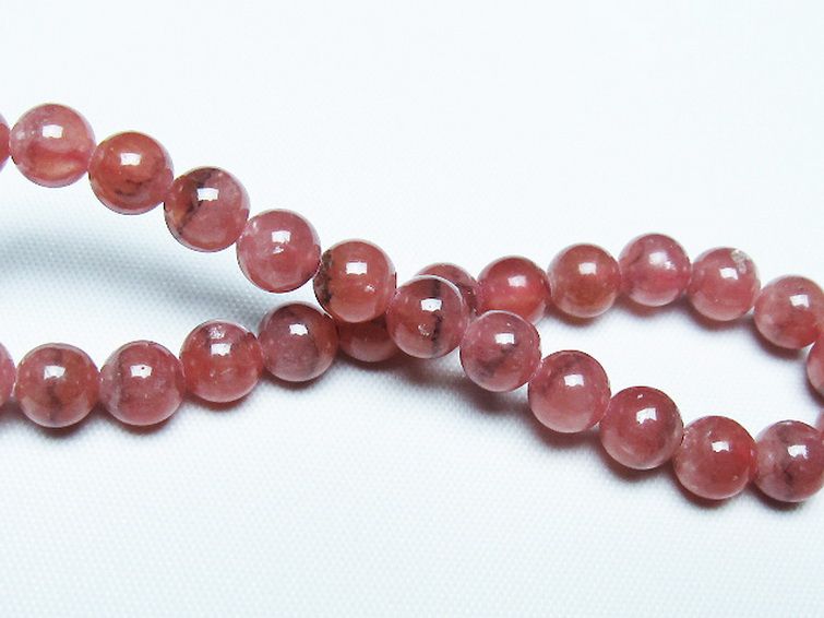 インカローズ(ロードクロサイト)ブレスレット 7mm [T27-2747] 2枚目