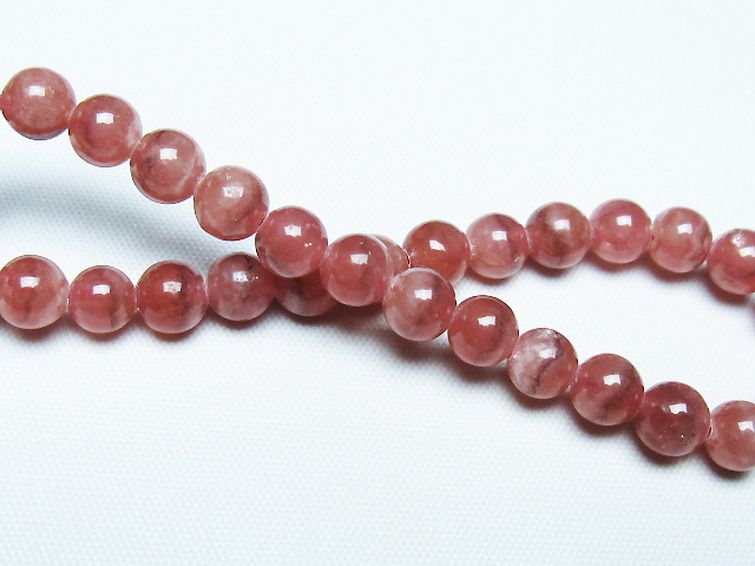 インカローズ(ロードクロサイト)ブレスレット 6mm [T27-2750] 2枚目