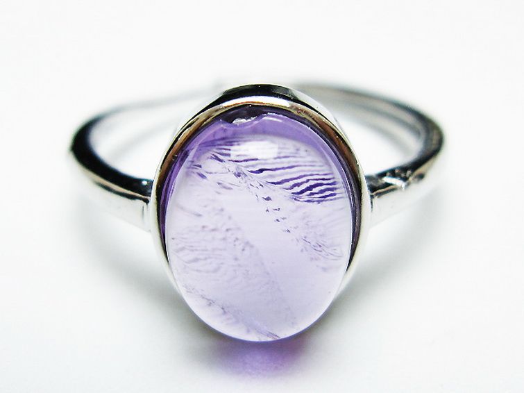 アメジスト指輪(16号)[T275-22558] 1枚目