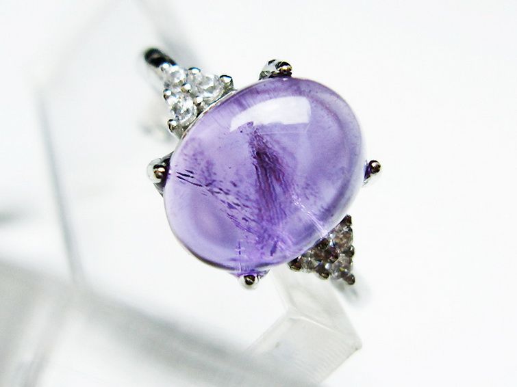 アメジスト指輪(14号)[T275-22567] 2枚目