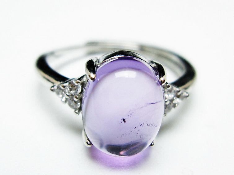 アメジスト指輪(14号)[T275-22570] 1枚目