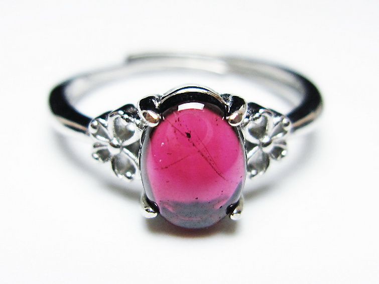キャンディピンク ガーネット 指輪(13号)[T275-22617] 1枚目